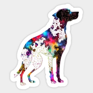 Dog made out of stars - Dog in the Sky Sticker